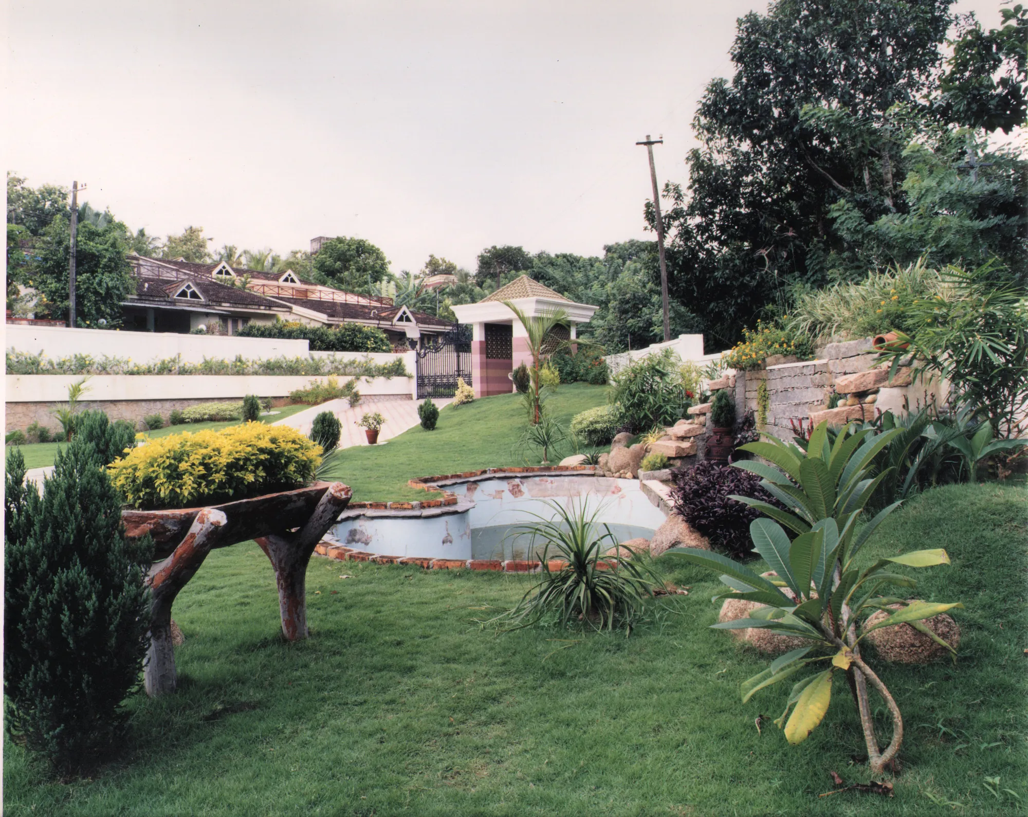 Landscaped garden