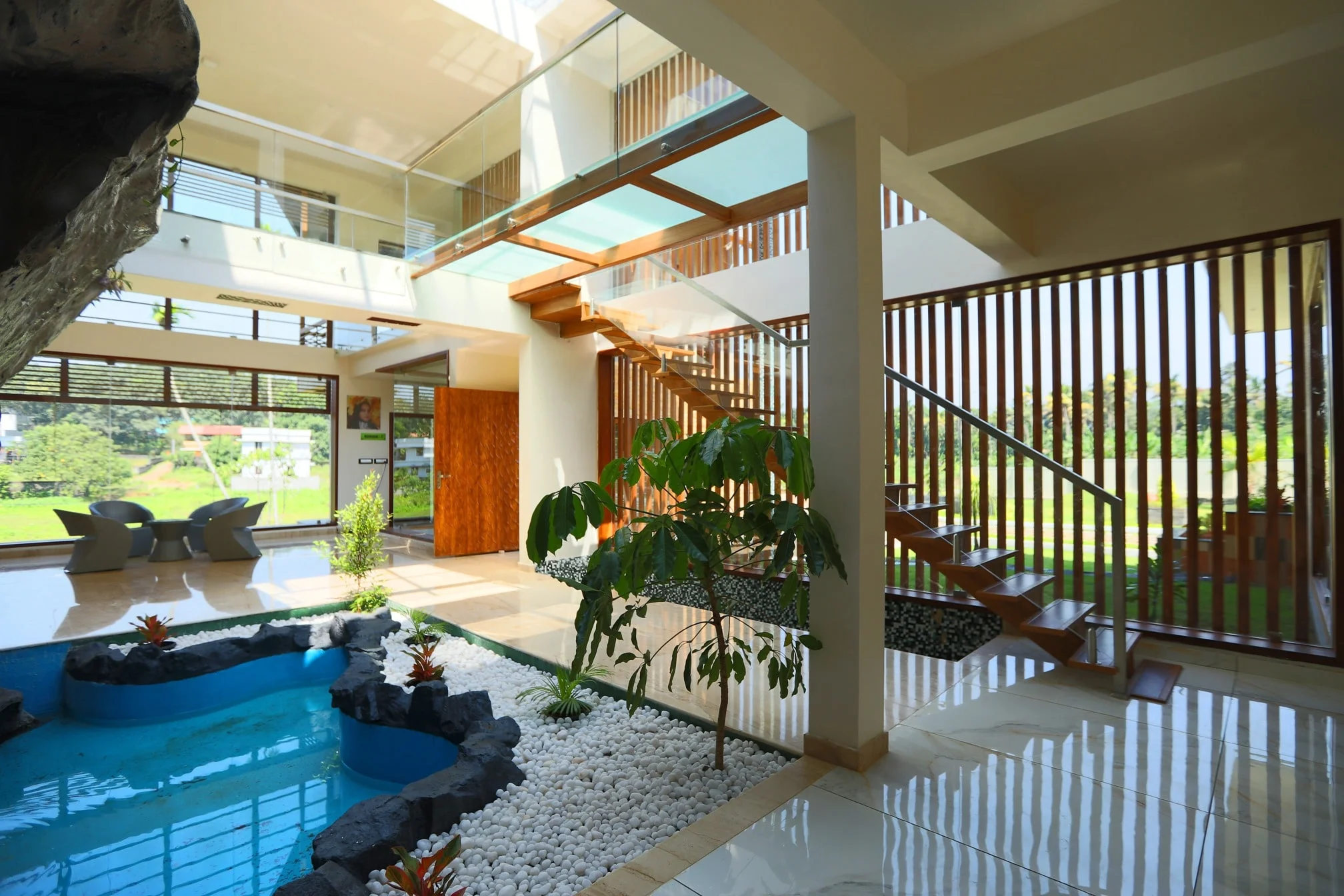 Indoor water court